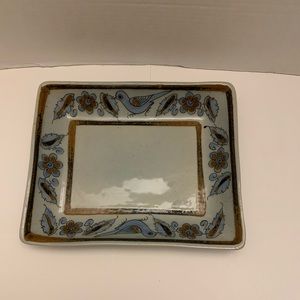 "El Palomar Blue"
 
- Rectangular Tray, 10 1/8" x 8 3/8"-